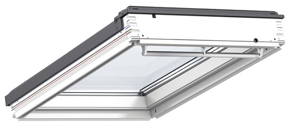 Fenêtre de toit VELUX à faible pente